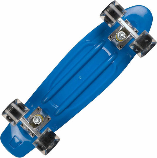 Action One Komplettes Penny Board Grafik Gesicht 56 x 15 cm Mehrfarbig