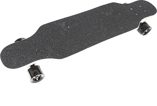 Action One Complete Longboard Angry Skull 79 X 20 Cm Multicolor