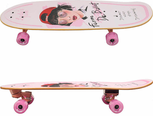 Action One Complete Shortboard Femme 75 X 23 Cm Pink