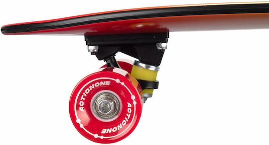Action One Complete Penny Board Hawaii Sunset 68 X 17.5 Cm Multicolor