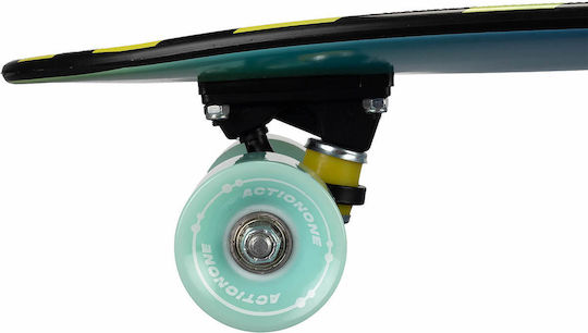 Action One Complete Penny Board Hawaii Breeze 68 X 17.5 Cm Multicolor