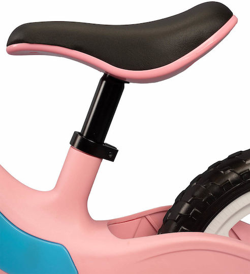 Bicicletă de echilibru pentru copii Action One cu lumini și muzică, 12 inch, roz