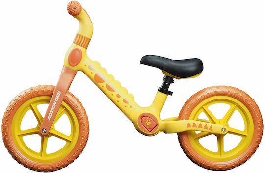 Action One Kids Balance Bike Spiky 12 Inch Orange