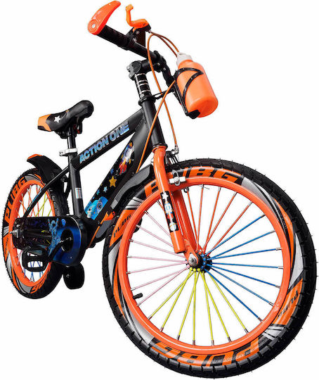 Action One 18" Kids Bicycle City Nova Orange