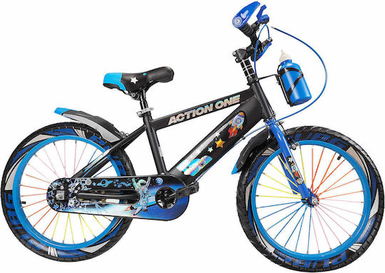Action One 18" Kids Bicycle City Nova Blue