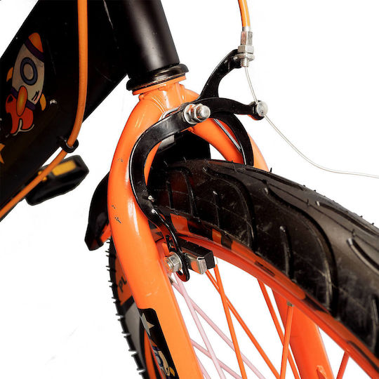 Action One 18" Kids Bicycle City Nova Orange