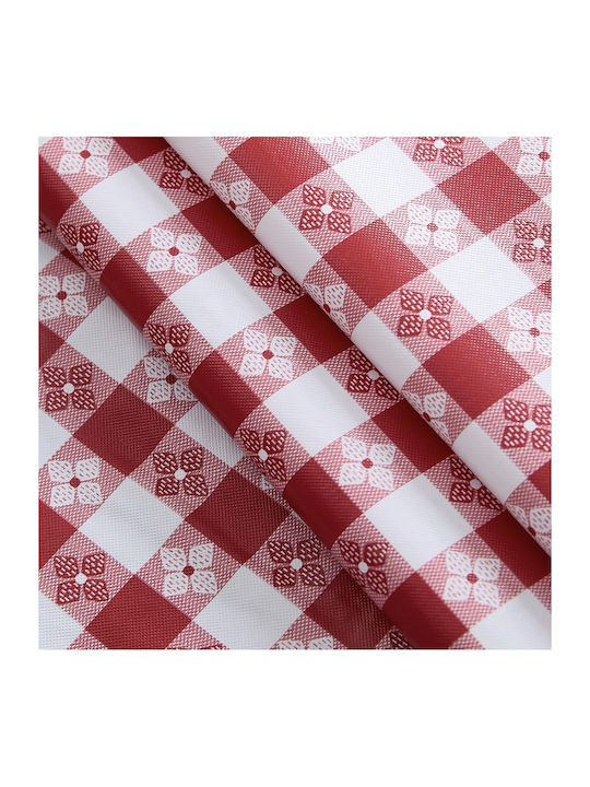 Pufo Bistro Tablecloth 100 X 140 Cm Red White