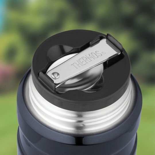 Thermos Δοχείο Φαγητού Inox Θερμός Γκρι 470ml