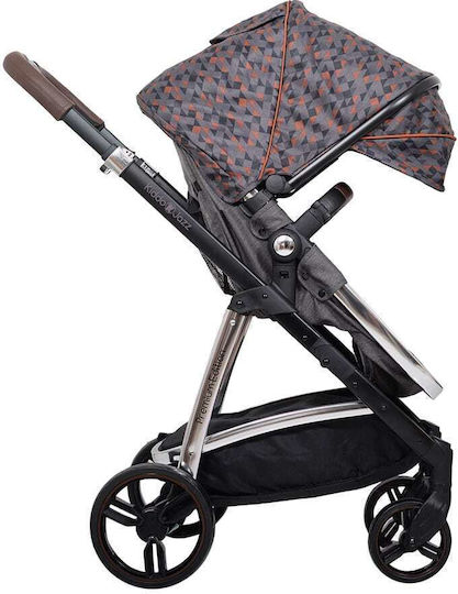 Kiddo Jazz Adjustable Baby Stroller Suitable for Newborn Triangle 10.2kg