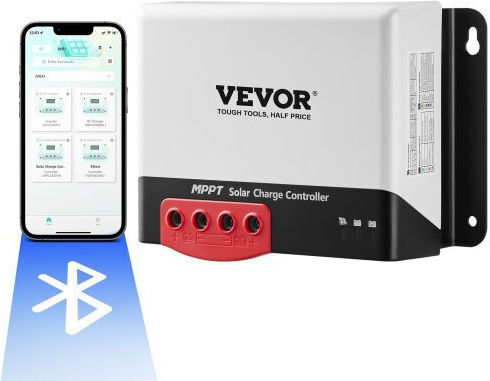 Vevor 50a Mppt Ηλιακός Ρυθμιστής Φόρτισης Bluetooth Dytyncdkzqnzl3oa4v9