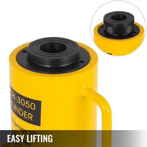 30t Hydraulic Hollow Piston Cylinder 50mm Heavy Duty Qjd30t50mmkxyy001v0