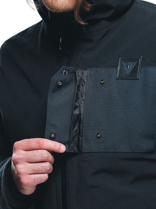 Dainese Corso Absoluteshell Pro Ανδρικό Μπουφάν Μηχανής 4 Εποχών Αδιάβροχο Μαύρο
