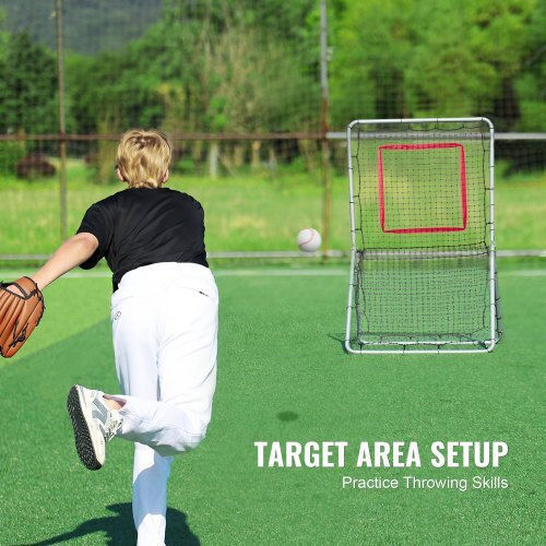 Vevor Baseball Softball Rebound Net 3.5 X 6 Ft 5 Adjustable Angles Bqhdwdyxwjdkp6fd7v0
