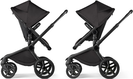 Bugaboo Fox 5 Ρυθμιζόμενο Καρότσι 2 σε 1 Kατάλληλο για Nεογέννητο Black Moonlight