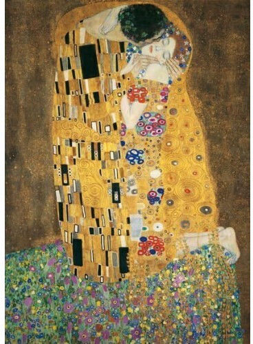 Sărutul Gustav Klimt Puzzle 2D 1000buc