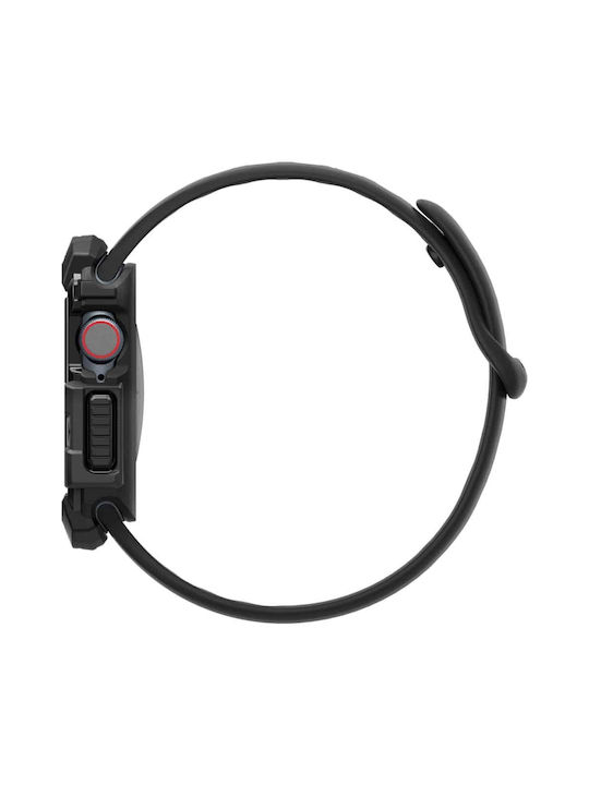 Spigen Rugged Armor Carcasă de Silicon în culoarea Negru pentru Apple Watch 10 (46 mm)