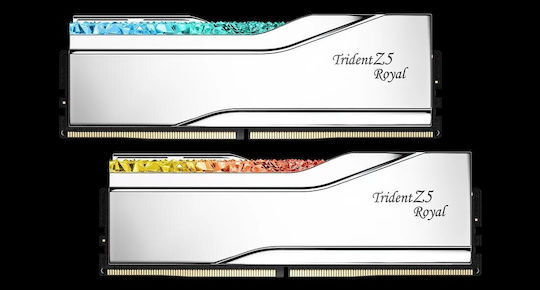 G.Skill Trident Z5 Royal Neo EXPO DDR5 32GB RAM με 2x16GB Modules και Ταχύτητα 6000 για Desktop