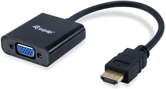 Equip Μετατροπέας HDMI male σε VGA female 1τμχ 11903607