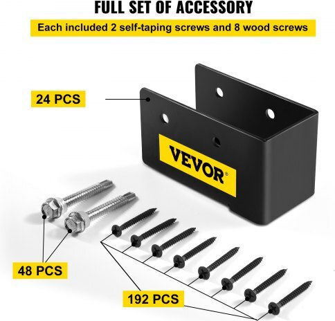 Vevor LJJDZ2X424PCSQZK4V0 Αναλώσιμα Εργαλείων Σετ 24τμχ