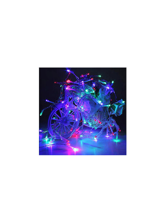 20 Λαμπάκια LED 2μ. Πολύχρωμα Μπαταρίας σε Σειρά 20 Λαμπάκια LED 2μ. Πολύχρωμα Μπαταρίας σε Σειρά