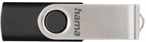 HAMA Rotate 64GB USB 2.0 Stick Schwarz
