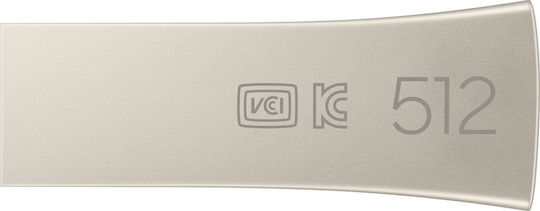 Samsung Bar Plus 512GB USB 3.2 Stick Silver