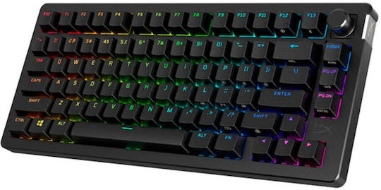 HyperX Alloy Rise 75 Wireless Gaming Mechanical Keyboard with RGB lighting (English US)