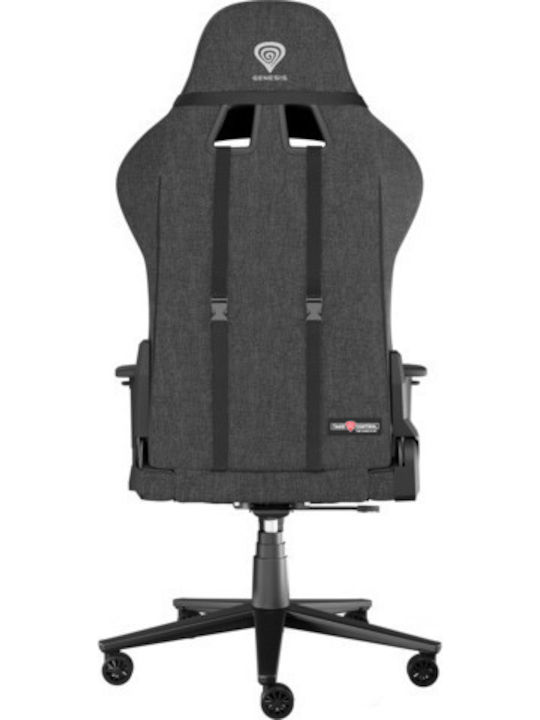 Genesis Nitro 550 G2 Artificial Leather Gaming Chair with Adjustable Arms Black