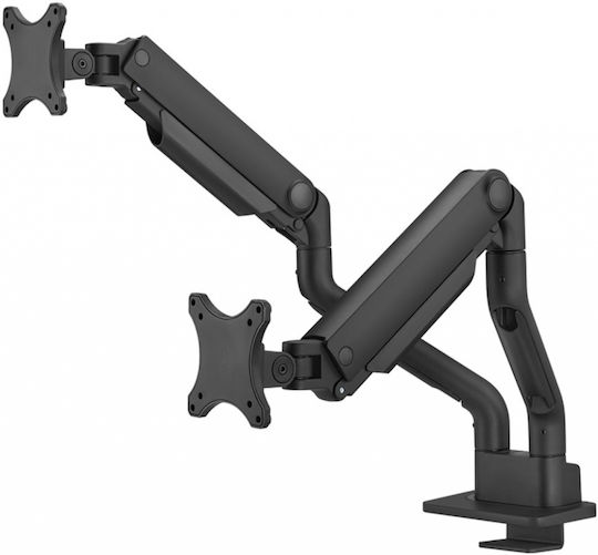 Neomounts DS70S-950BL2 Desktop Stand for 2 Monitors up to 35" with Arm