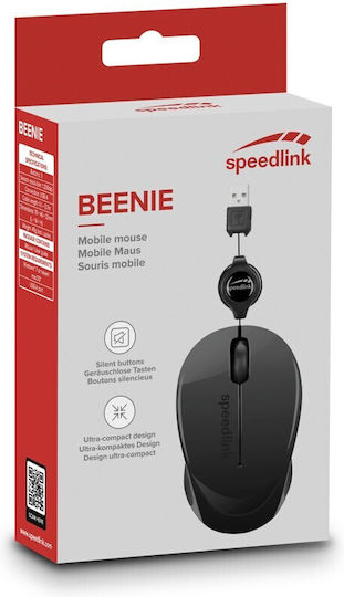 SpeedLink Beenie Verkabelt Maus Schwarz
