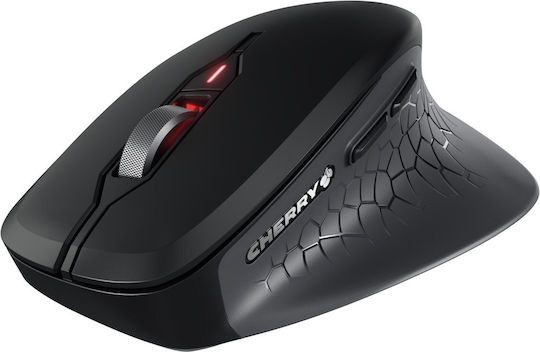 Cherry Stream Comfort Kabellos Ergonomisch Maus Schwarz