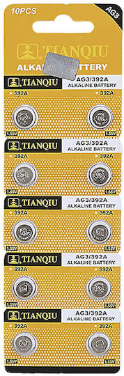 TianQiu Batterie Alkalisch für Uhren LR41 1.5V 1Stück