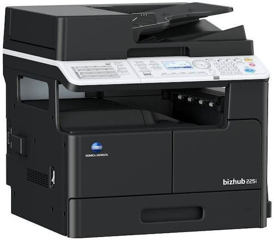 Konica Minolta bizhub 225i Set 1 Black and White All In One Laser Printer