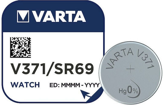 Varta Ag6 Lr69 Sr920 V371 Silberoxid-Batterie