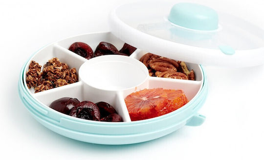 GoBe Baby Food Bowl made of Plastic Blue