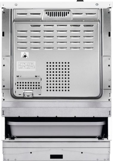 AEG 5000 Surroundcook Κουζίνα 73lt με Κεραμικές Εστίες Π59.6εκ. Inox