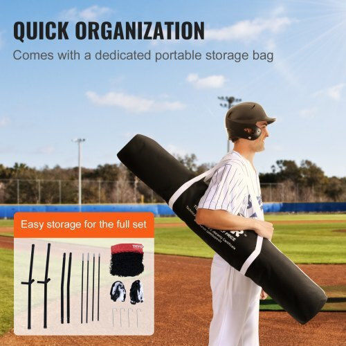 Plasă de Antrenament Baseball Vevor 7x7 Ft Cadru Portabil Accesoriu 77ycdpjxlw77kxg8yv0