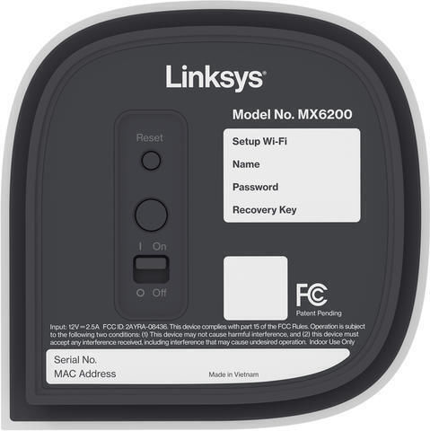 LinkSys Velop Pro 6E Ασύρματο Router Wi‑Fi 6E