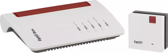 AVM FRITZ!Box 7530 AX & Fritz!Repeater 1200 AX Ασύρματο VDSL2 Modem Router Wi‑Fi 6 με 4 Θύρες Gigabit