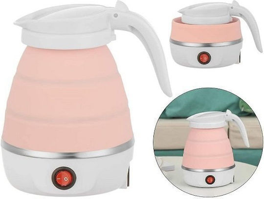 YS608 Βραστήρας Ταξιδίου 600ml 600W Ροζ