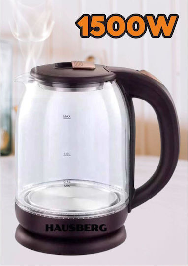 Hausberg Fierbător 1.8lt 1500W Maro