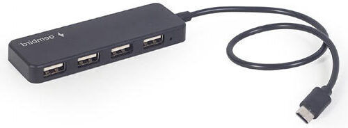 Gembird USB Хъб 4 Порта USB 2.0 с USB-C Връзка