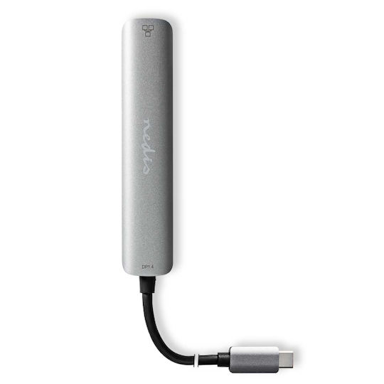Nedis USB-A Docking Station with 4K PD Ethernet Gray (CCBW64210AT02)