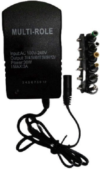 Universal Power Adapter 12 Until 12V 3A 36W with Plug Set (101549)