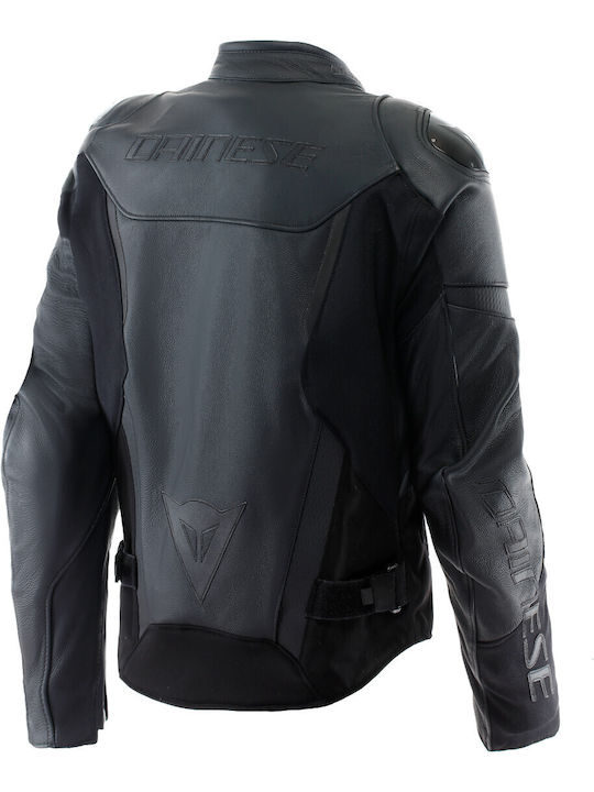 Dainese Iperattiva Leather Men's Jacket 4 Seasons Black