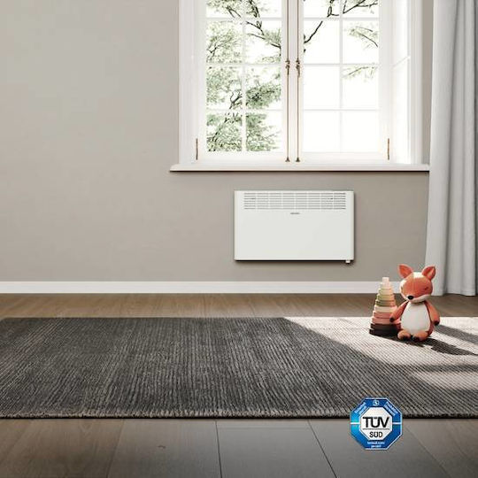 Stiebel Eltron CNS 2500 Plus LCD Konvektorheizung Wand 2500W mit elektronischem Thermostat 89.4x45cm Weiß