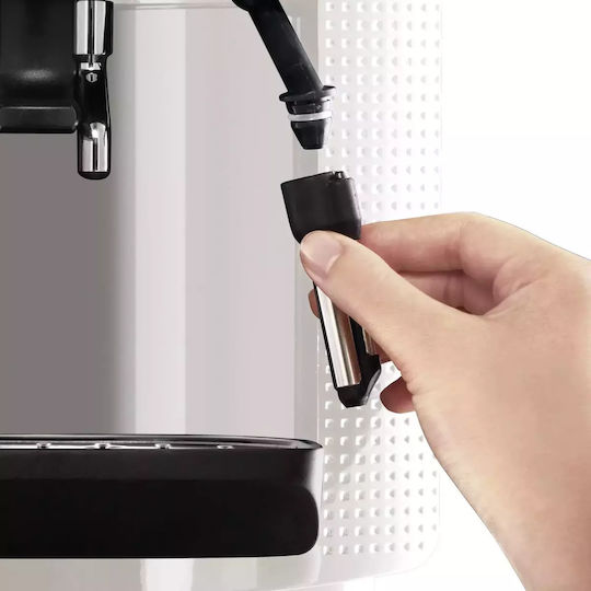 Krups 1450W Налягане 15бар с мелачка Бяла EA810570