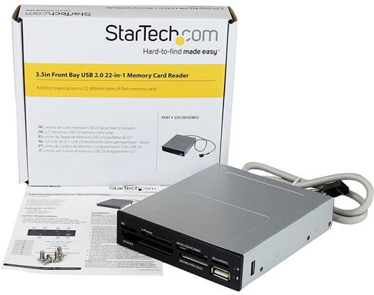 StarTech Εσωτερικό Card Reader USB 2.0 για SD/microSD/MemoryStick/CompactFlash