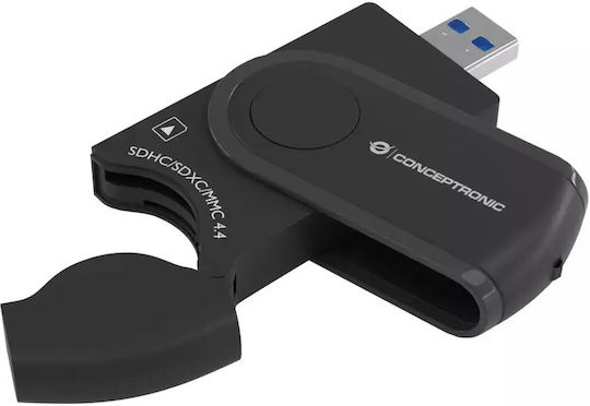 Conceptronic Card Reader USB 3.0 για SD/microSD
