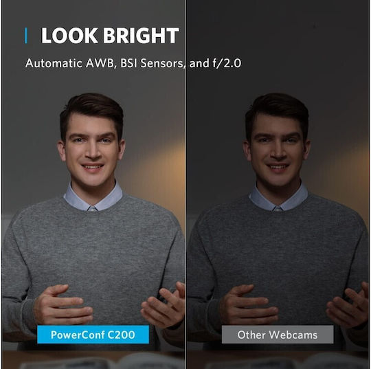 Anker C200 Web Camera 2K με Autofocus A3369